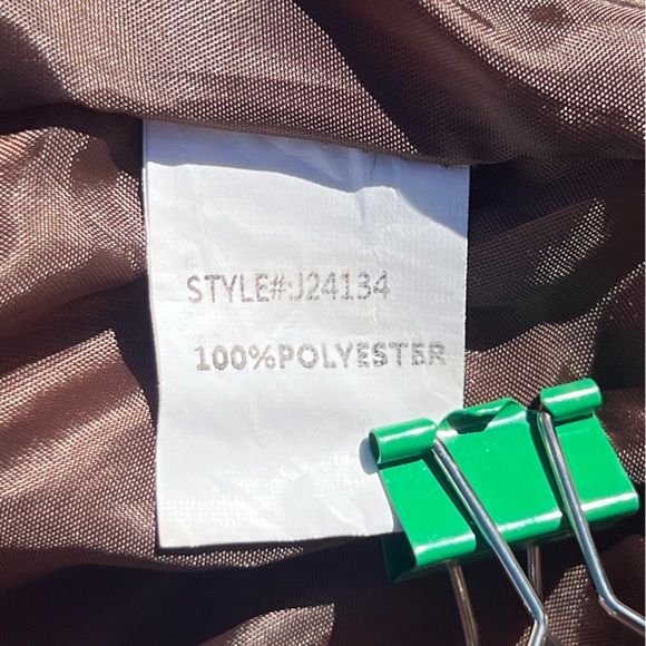 EUC WoWo Women's Cow Print Faux Fur Jacket Size Small - Picture 7 of 8